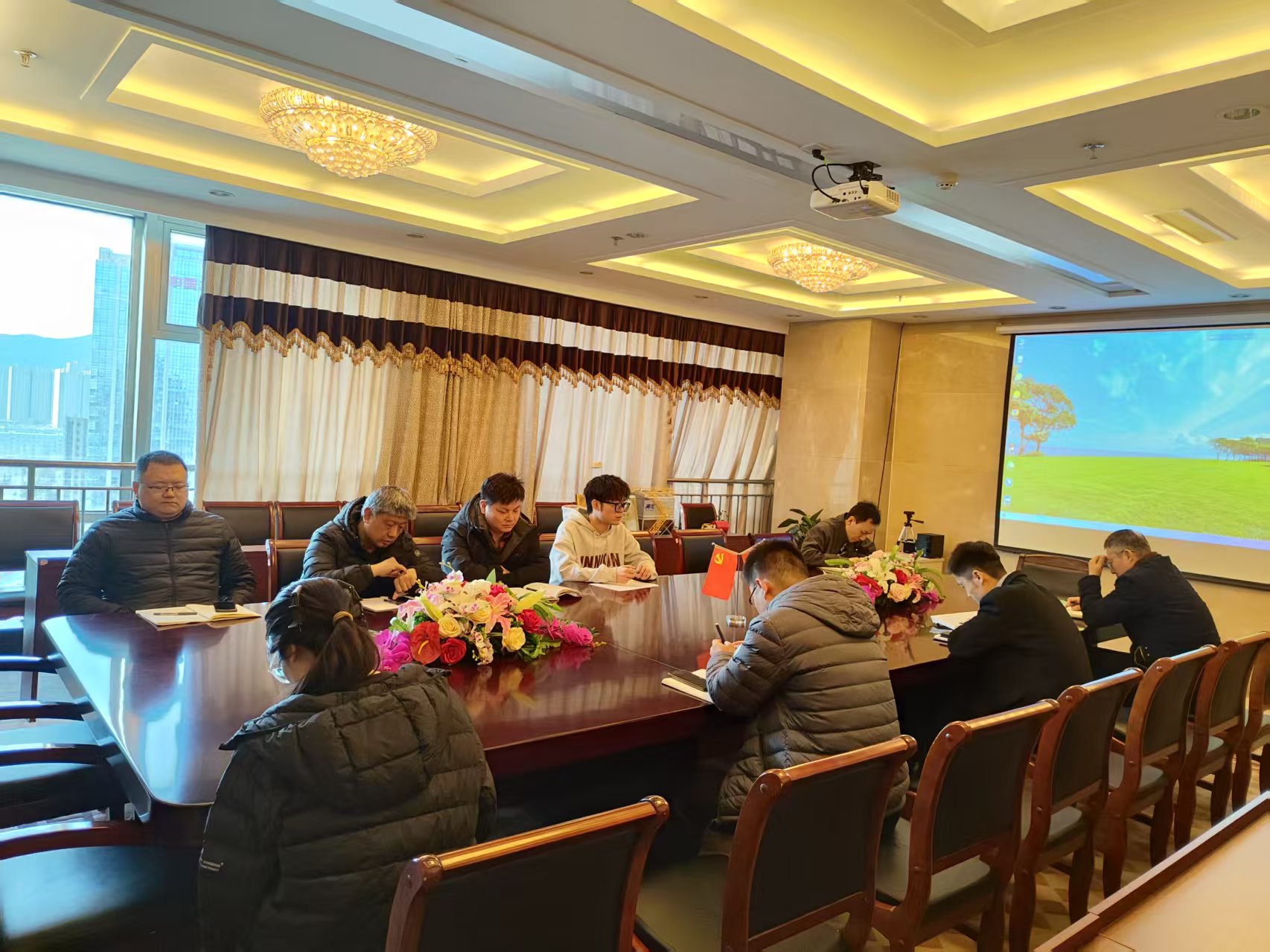 山东千亿体育客户端工程有限公司召开工作推进会议